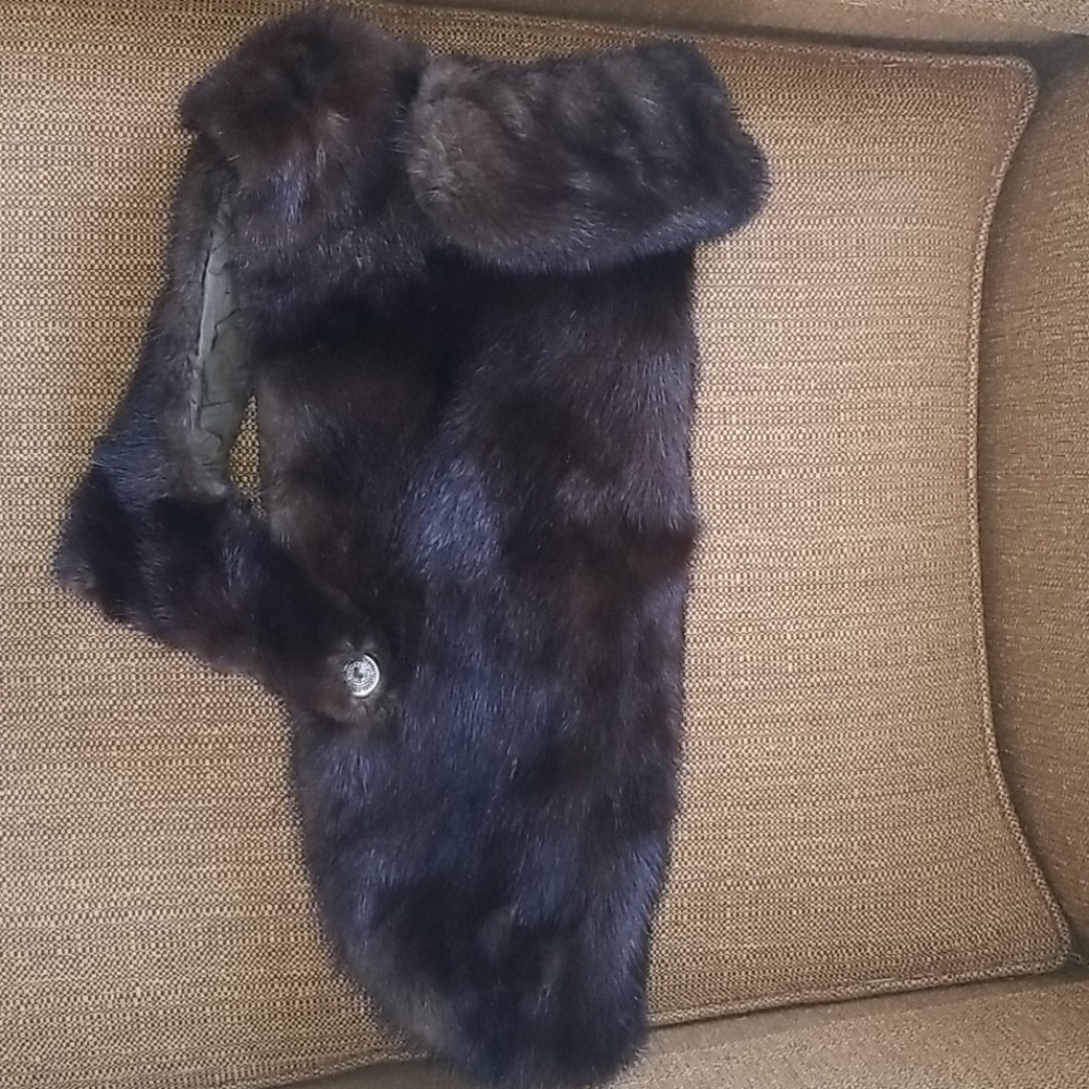 Genuine Mink Dog Coat